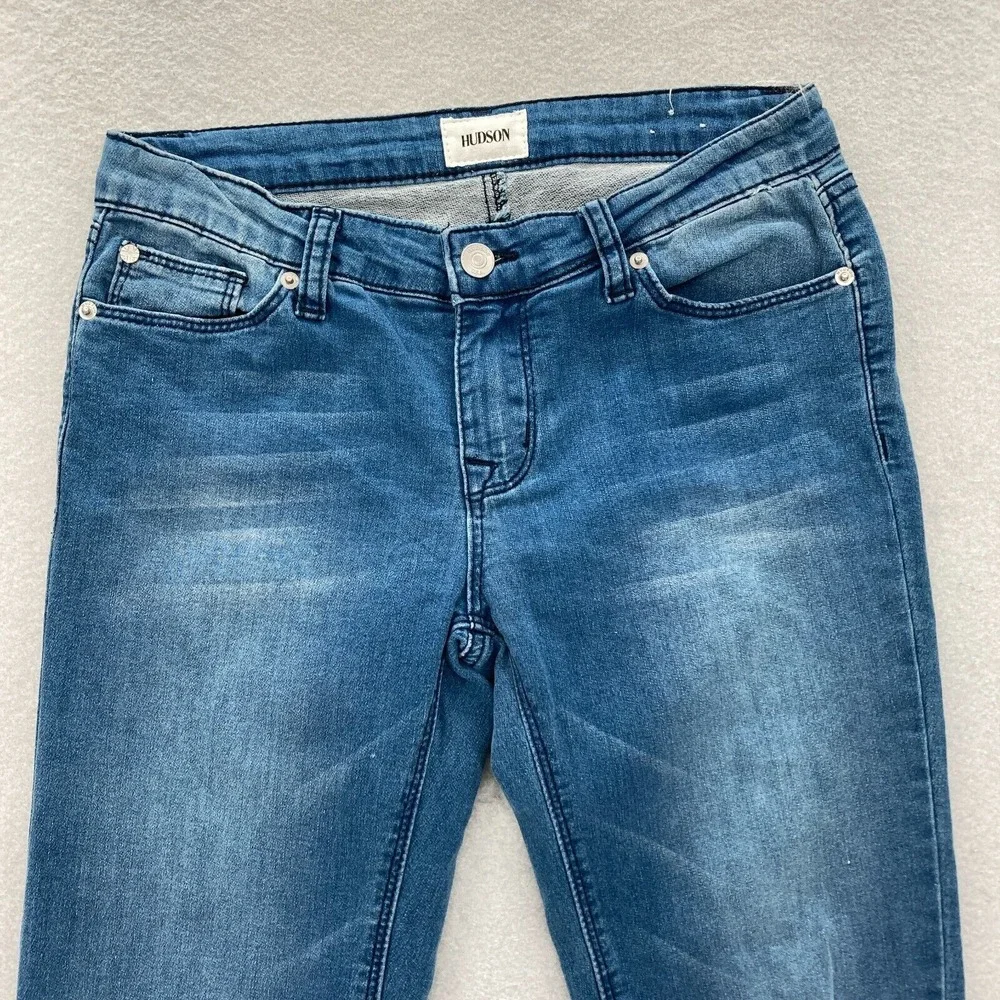 Hudson Kids Cailin Five Pocket Ankle Skinny Jeans Size‎ 16 Blue Stretch Denim